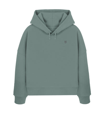 Stella Nora Boxcut Hoodie ST/ST mit Stick - Womens Organic Boxcut Hoodie ST/ST mit Stick