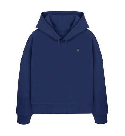 Stella Nora Boxcut Hoodie ST/ST mit Stick - Womens Organic Boxcut Hoodie ST/ST mit Stick