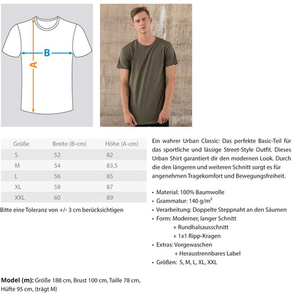 Men Long Tee  - Herren Long Tee